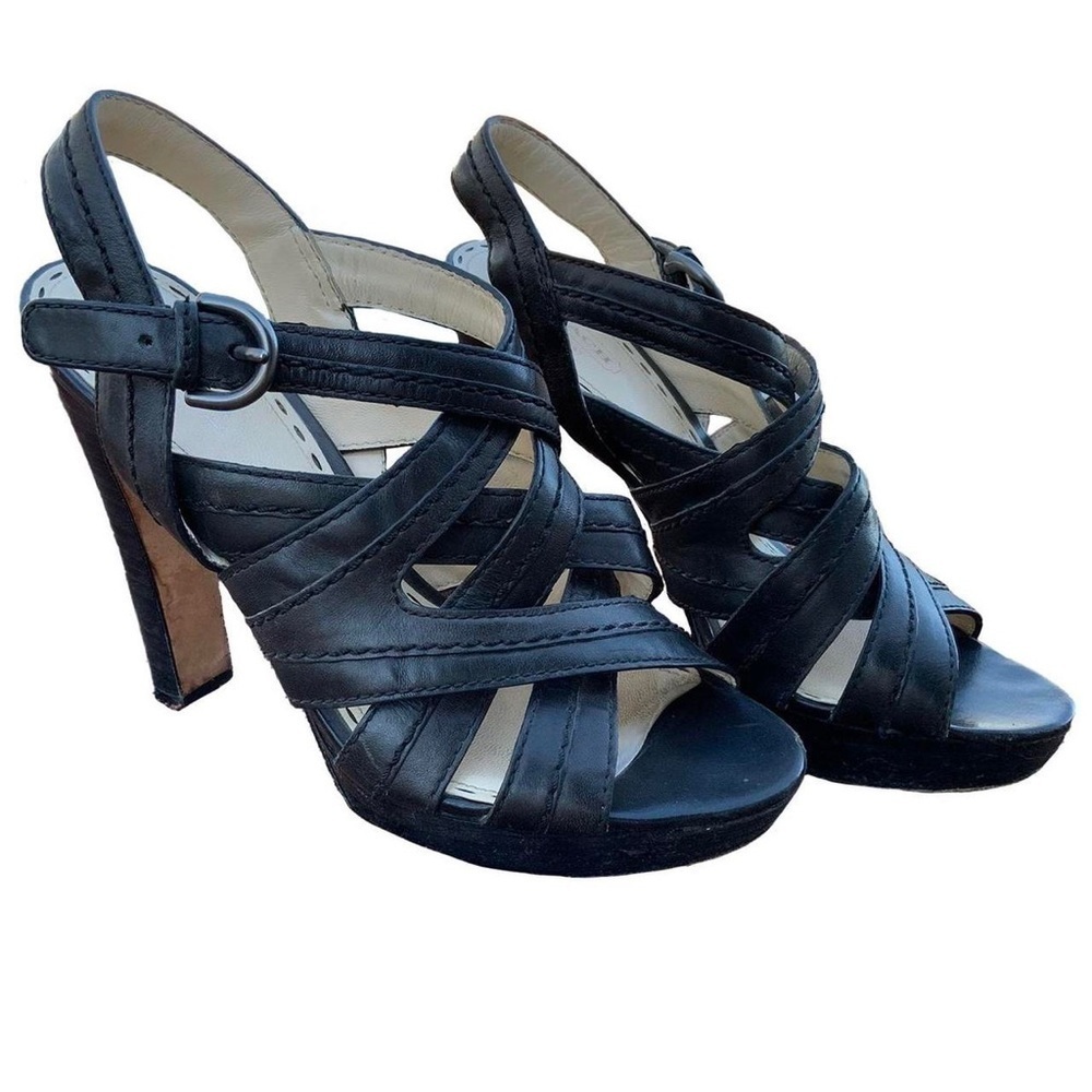 Coach Brynn Leather Sandals